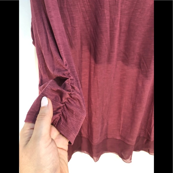 Brand New Style & Co Top in Pale Raspberry - Picture 3 of 5